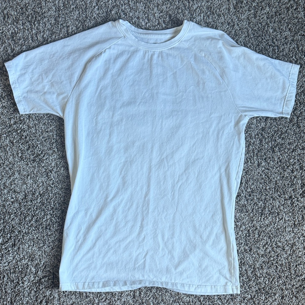 Classic White Short Sleeve Men's Tee